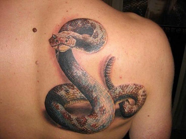 Водяная змея тату