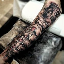 Значение татуировки спартанец
