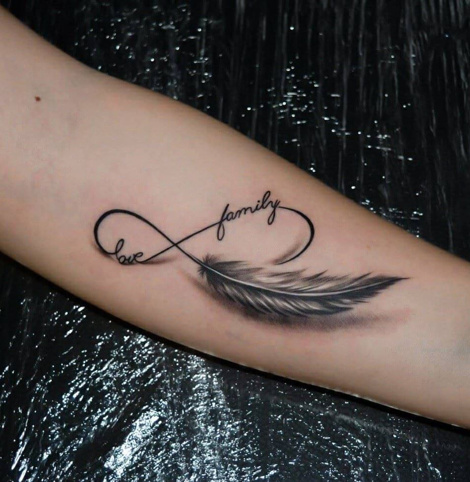 Infinity Feather